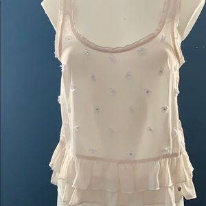 A&F crepe tank